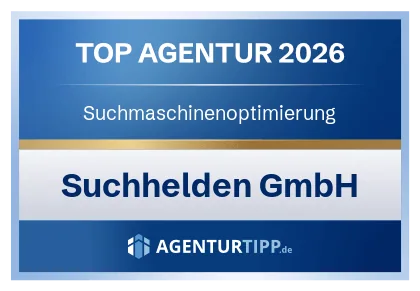 agenturtipp.de Top Agentur 2026 Suchmaschinenoptimierung
